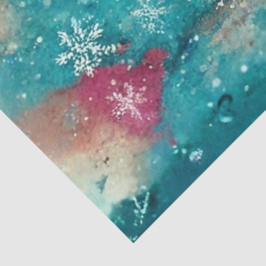 Decoupage Cowgirl Highland Glasses Candy Cane Tissuepapier (Detail)