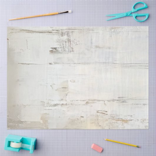 Decoupage Cream Faux Finish Textured Achtergrond Tissuepapier (Craft)