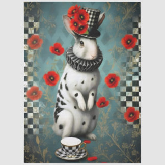 Decoupage Curious Wonderland Tissuepapier