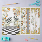 Decoupage Curious Wonderland Tissuepapier (Craft)
