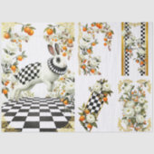 Decoupage Curious Wonderland Tissuepapier (Voorkant)