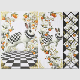 Decoupage Curious Wonderland Tissuepapier