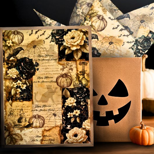  Decoupage Custom Botanical Roos Apothecary Tissuepapier