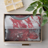 Decoupage Custom Motorcycle Zwart Wit Fat Line Tissuepapier (Geschenk)