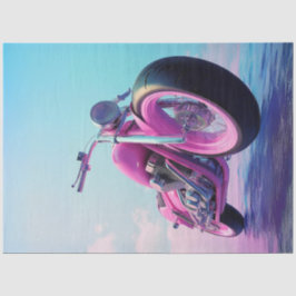 Decoupage Custom Painted Motorcycle voor Cool Chic Tissuepapier