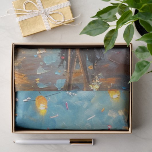 Decoupage Dag van Dode Feesten Vuurwerk Tissuepapier (Geschenk)