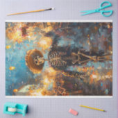 Decoupage Dag van Dode Feesten Vuurwerk Tissuepapier (Craft)