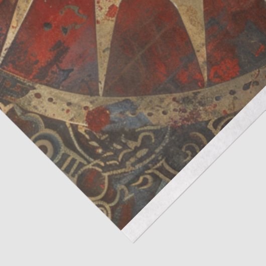 Decoupage Dag van Dode Model Rosalinda Tissuepapier (Detail)