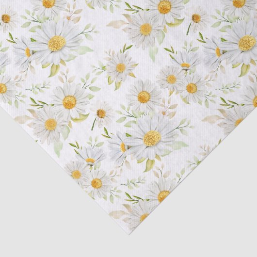 Decoupage Daisy Bloemen Tissuepapier (Detail)