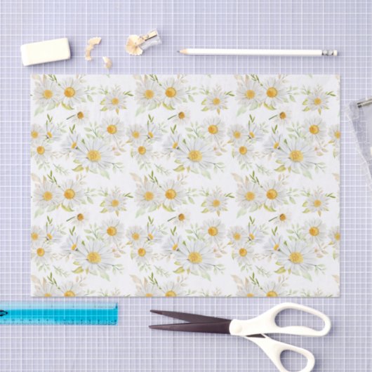 Decoupage Daisy Bloemen Tissuepapier (Craft)