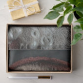 Decoupage Daniel Boone Santa Claus Peek Art  Tissuepapier (Geschenk)