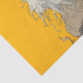 Decoupage Dapper Dog Musical Band Tissuepapier (Detail)