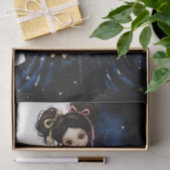Decoupage Dark Circus Doll Tissuepapier (Geschenk)