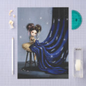 Decoupage Dark Circus Doll Tissuepapier (Craft)