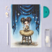 Decoupage Dark Circus Doll Tissuepapier (Craft)