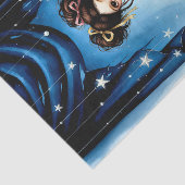 Decoupage Dark Circus Doll Tissuepapier (Detail)