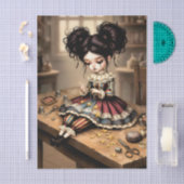 Decoupage Dark Circus Doll Tissuepapier (Craft)
