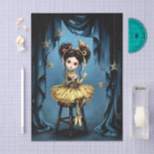 Decoupage Dark Circus Doll Tissuepapier (Craft)