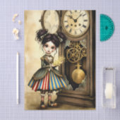 Decoupage Dark Circus Doll Tissuepapier (Craft)