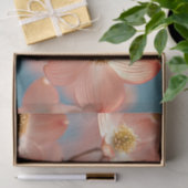 Decoupage Delicate Peach Dogwood Flowers Tissuepapier (Geschenk)