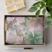 Decoupage Digitale Collage Ierse Klaver Tissuepapier (Geschenk)