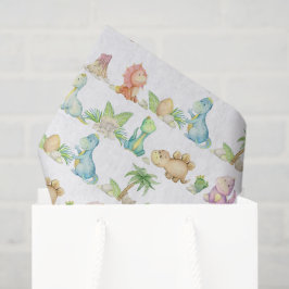 Decoupage Dinosaur Verjaardagsfeest Baby shower Tissuepapier