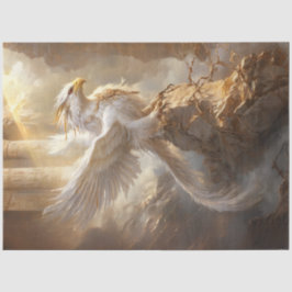 Decoupage Dramatische Griffon Oude Kolommen Royal Tissuepapier