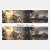 Decoupage Drawer Front Big Top Carnival Panel  Inpakpapier Vel (Voorkant 3)