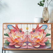 Decoupage Druppelende Lotus Art Tissuepapier