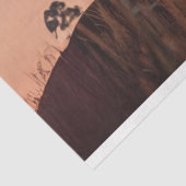 Decoupage dubbele belichting Cowboy & Paard Tissuepapier (Detail)