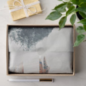 Decoupage Dubbele blootgestelde herten en boomkuns Tissuepapier (Geschenk)