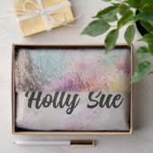 Decoupage Easter Highland Calf Holly Sue Custom Tissuepapier (Geschenk)