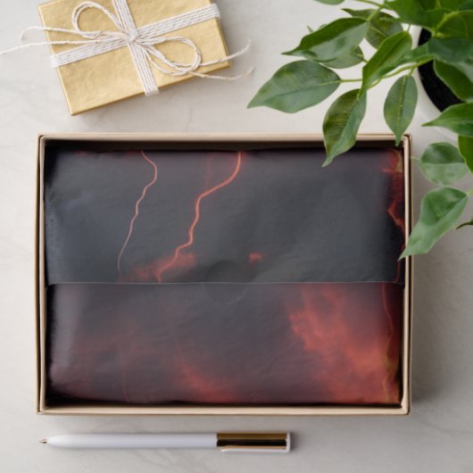 Decoupage Electric Reverie Lightening Show Tissuepapier (Geschenk)