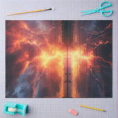 Decoupage Electric Reverie Lightening Show  Tissuepapier (Craft)