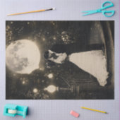 Decoupage Elegant Paar Dansen in Moonlight Tissuepapier (Craft)