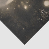 Decoupage Elegant Paar Dansen in Moonlight Tissuepapier (Detail)