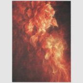Decoupage Ember Lichtgevende Ember Roos Kunst  Tissuepapier (Voorkant)