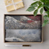 Decoupage Enorme Oceaangolf Amerikaanse Vlag Tissuepapier (Geschenk)