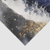 Decoupage Enorme Oceaangolf Amerikaanse Vlag Tissuepapier (Detail)