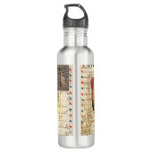 Decoupage  Ephemera Boerderij Schuur Rooster Waterfles (Achterkant)