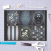 Decoupage/Ephemera Sheet Vitnage Gothic Style Tissuepapier (Craft)