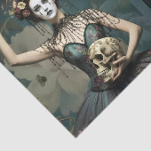 Decoupage/Ephemera Sheet Vitnage Gothic Style Tissuepapier (Detail)