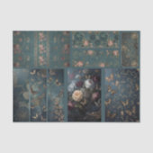 Decoupage/Ephemera Sheet Vitnage Gothic Style Tissuepapier (Voorkant)