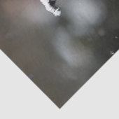 Decoupage Exotische Rode Kerstvogel Tissuepapier (Detail)