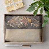 Découpage Fantasie Geitenfamilie Boeren Tissuepapier (Geschenk)