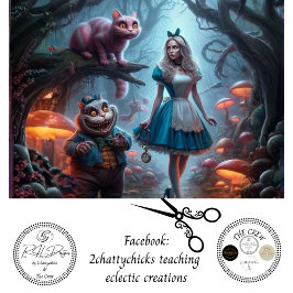 Decoupage Fantasie Meisje Betoverd Paddenstoelen B Tissuepapier