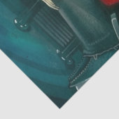 Decoupage fantasierijke Abstracte kunstdieren Tissuepapier (Detail)