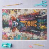 Decoupage Fantasievolle Nar Digital Kunst Tissuepapier (Craft)