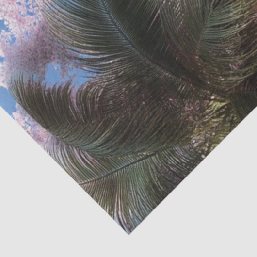 Decoupage Fantasy Beach Turquoise Waters Bubble Tissuepapier (Detail)