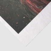Decoupage Fantasy Feeën Rood voor 11x14 Canvas  Tissuepapier (Detail)
